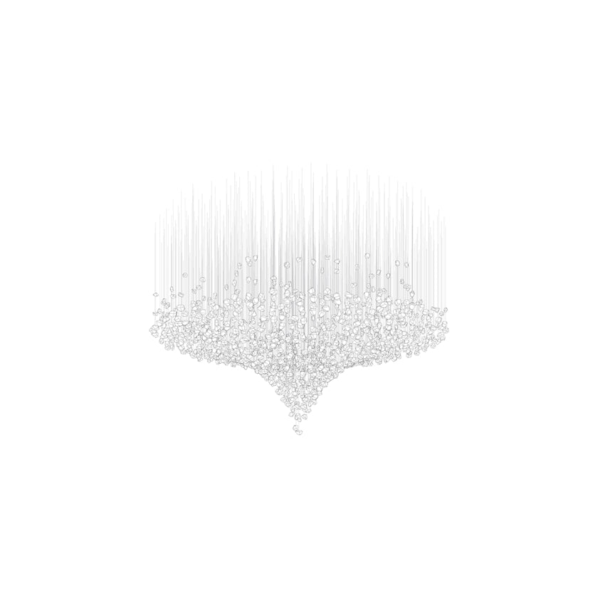OreStone Grand Quartz  Crystal Customize Chandelier
