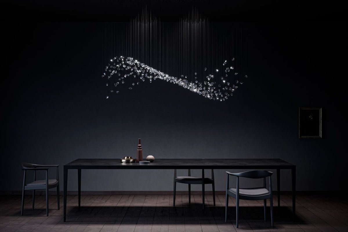 OreStone Grand Quartz  Crystal Customize Chandelier