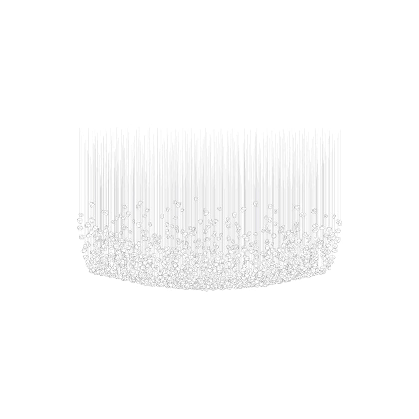 OreStone Grand Quartz  Crystal Customize Chandelier