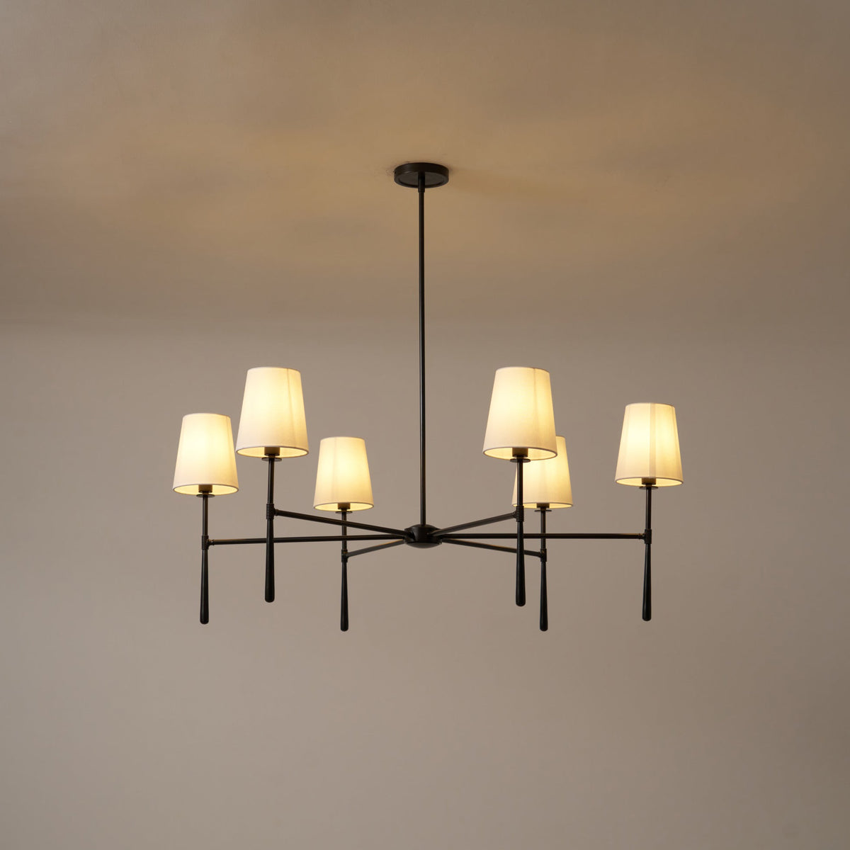 Nuvalas Chandelier Head 4/6 Mid-century