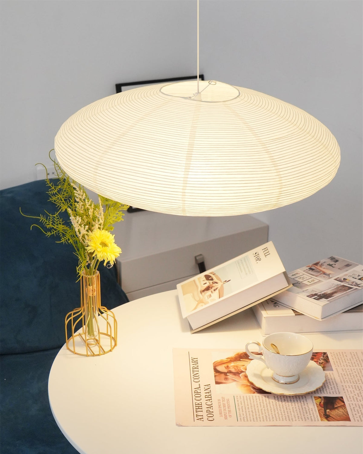 Hawcourt Washi Paper 15A Pendant Light
