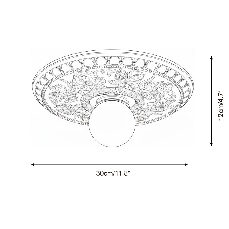 Norinora Flush Mount Ceiling Light