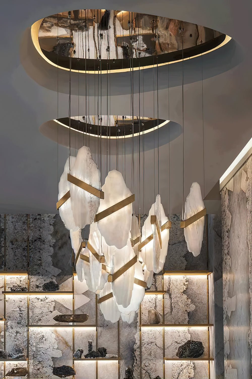 Soren Vale Alabaster Chandelier