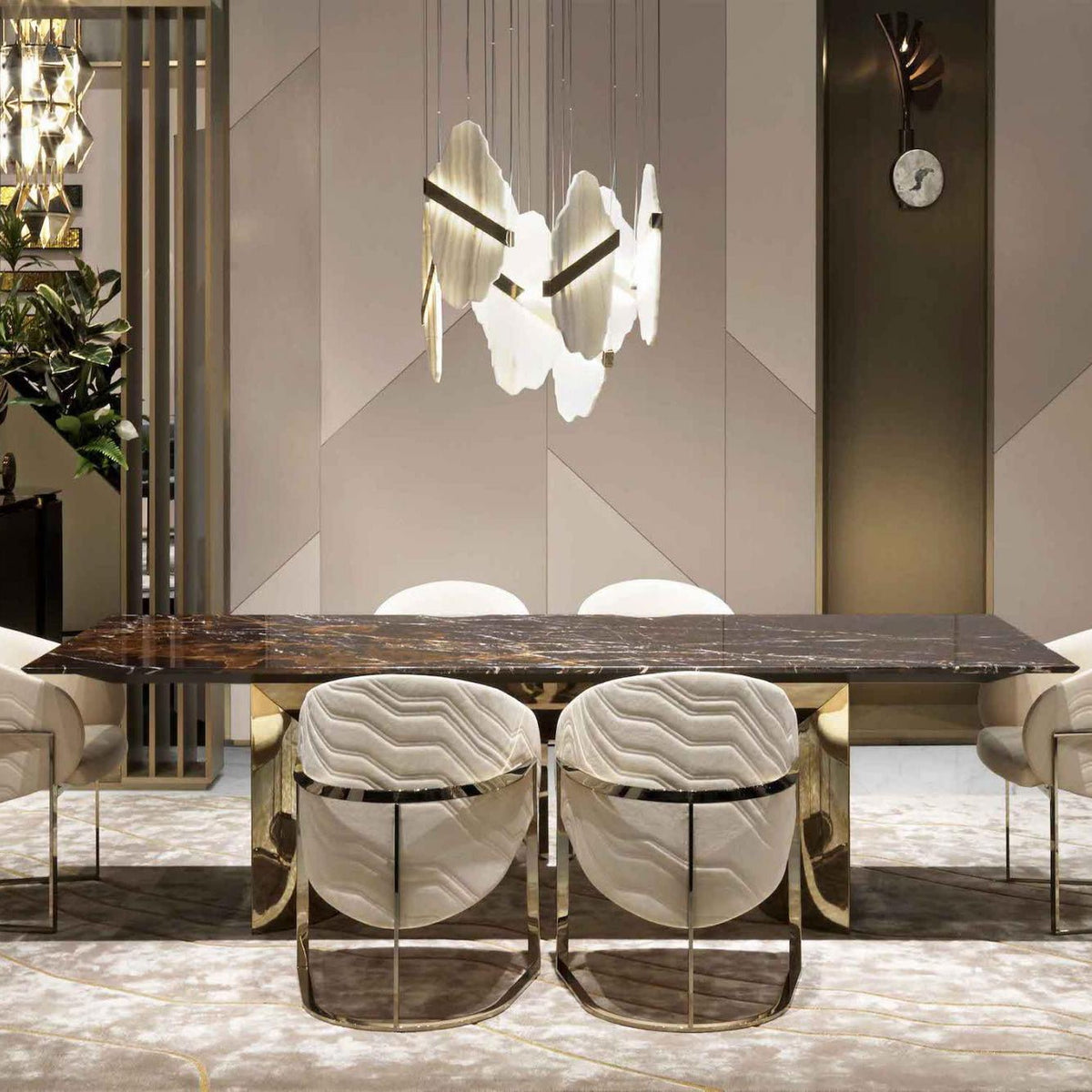 Soren Vale Alabaster Chandelier