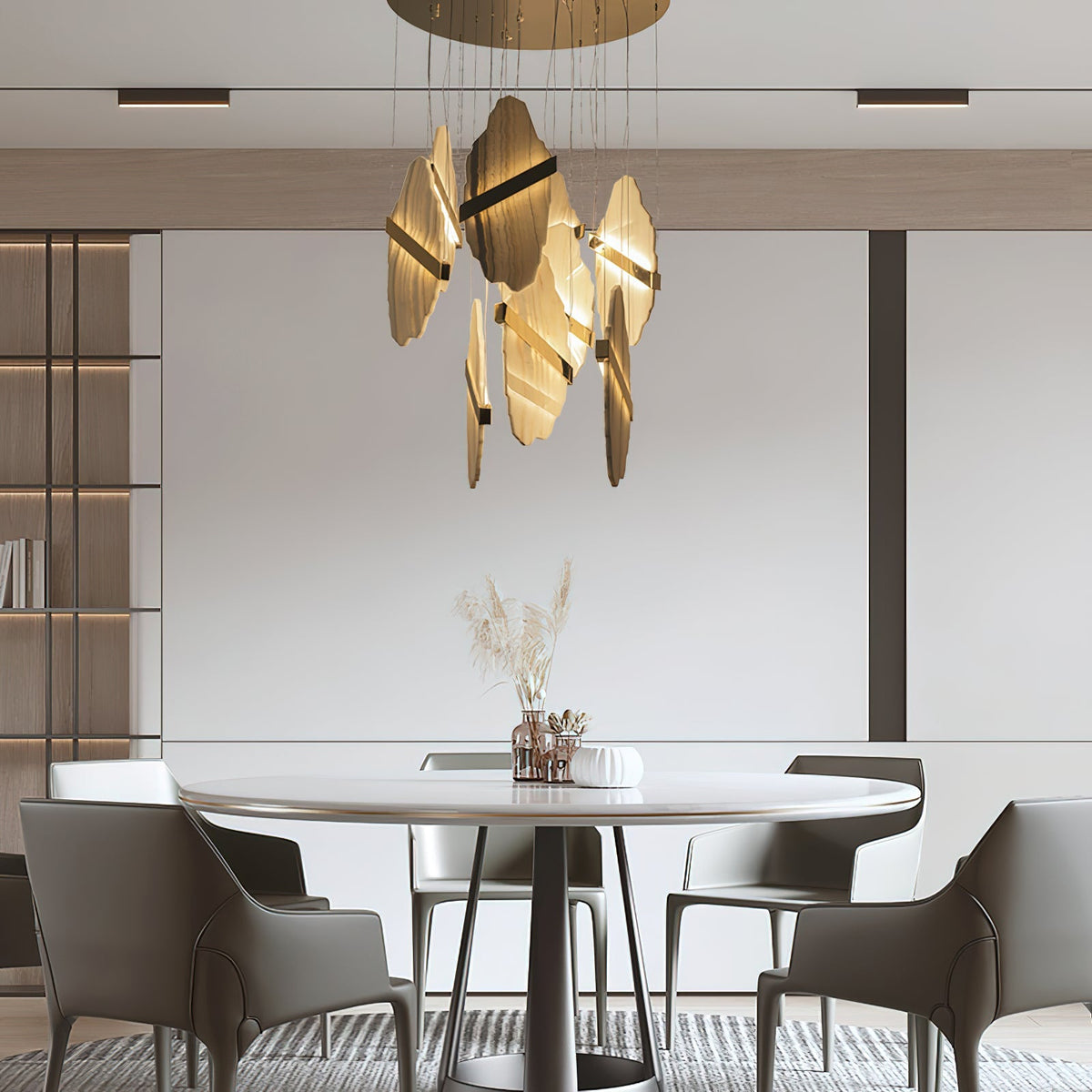 Soren Vale Alabaster Chandelier