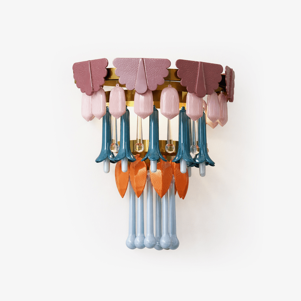 Roselle Maris Ceramic Fringe Wall Lamp