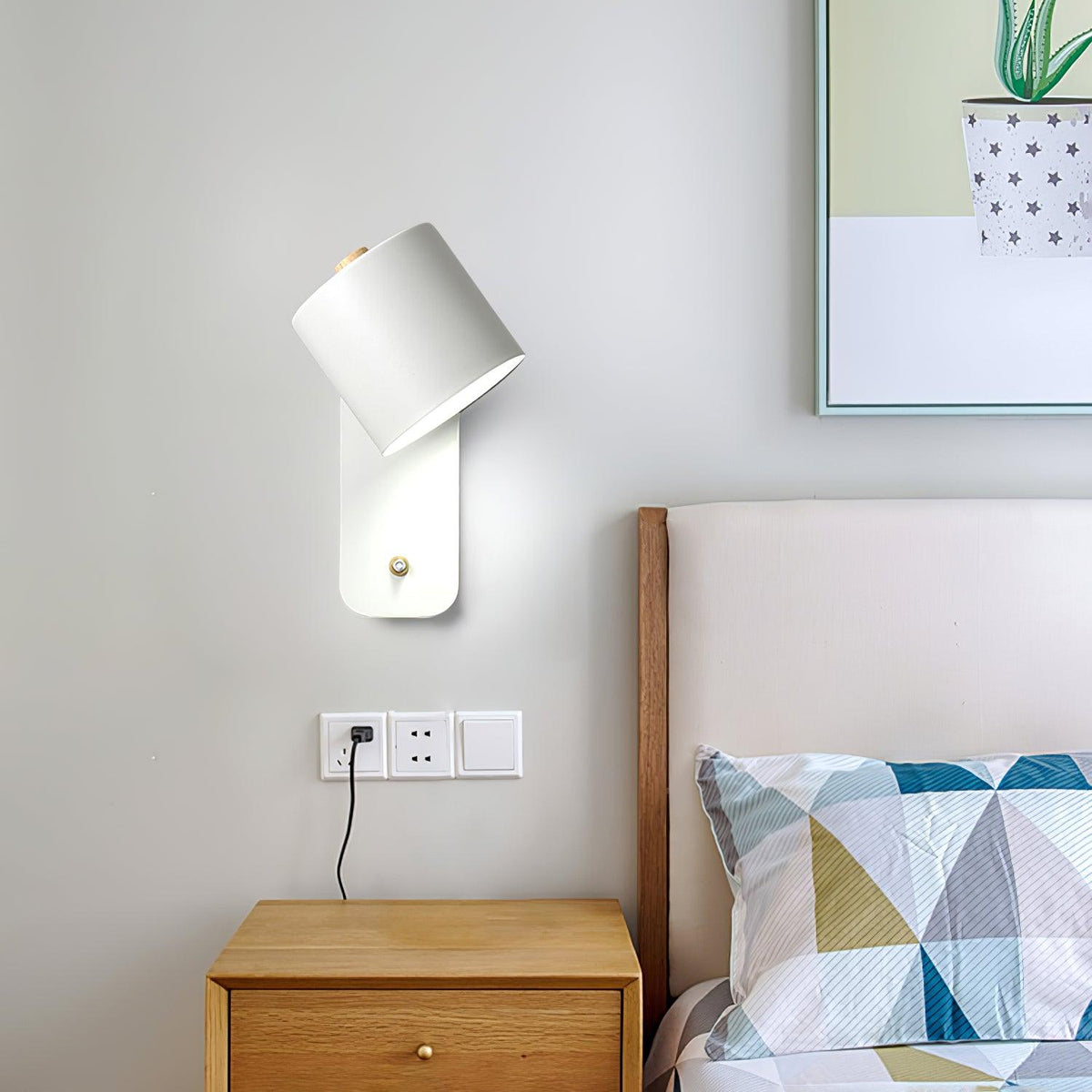 Bitamim Rotatable Cylinder Wall Lamp