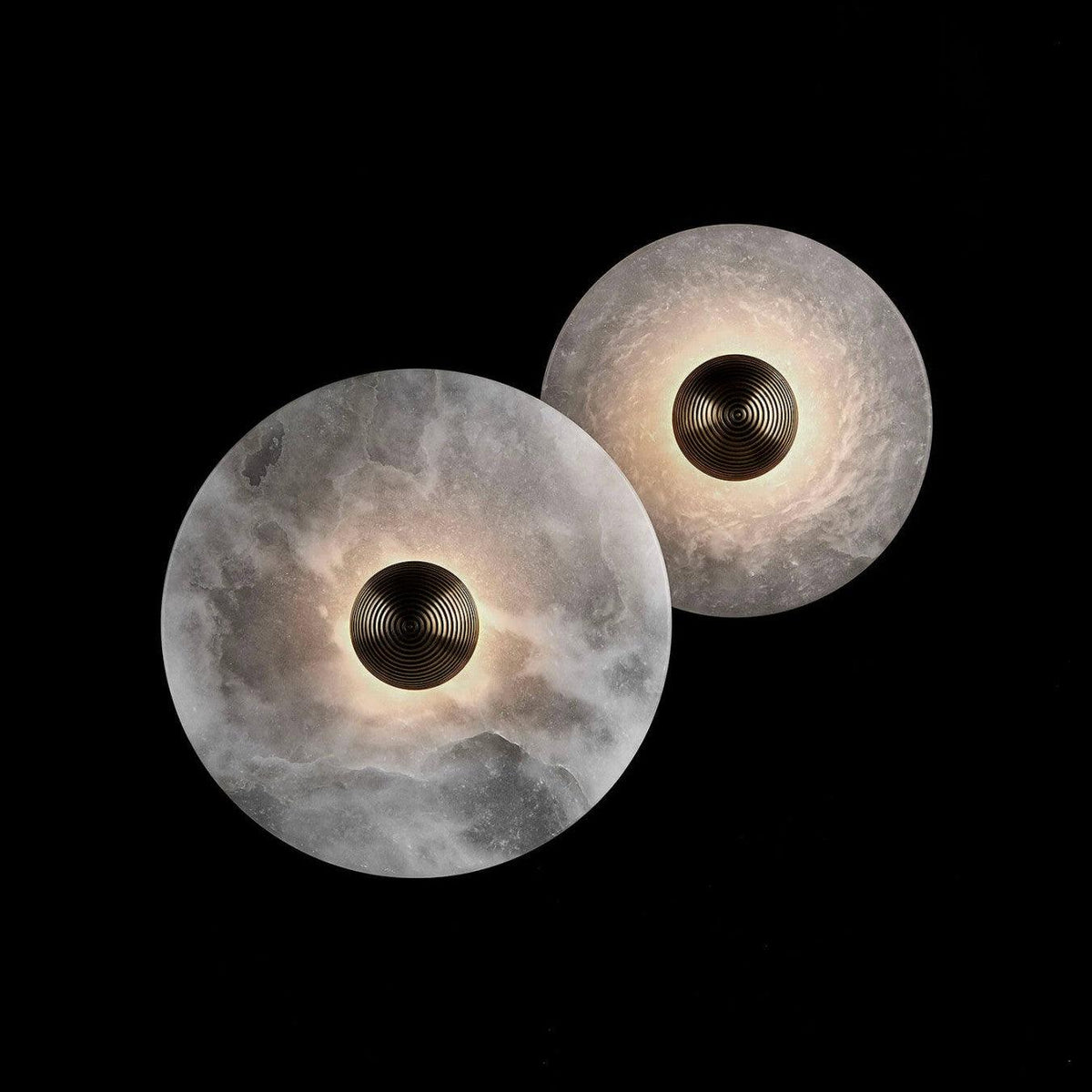 Zapupil Alabaster Combination Wall Lamp