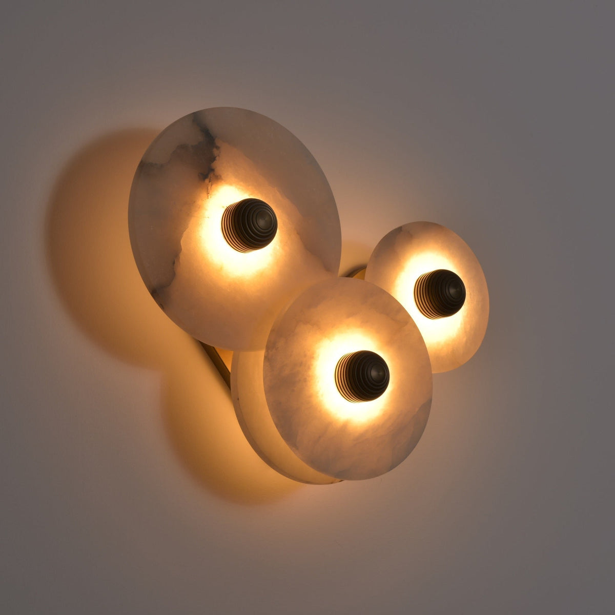 Albireria Minimalist Alabaster Ceiling Light