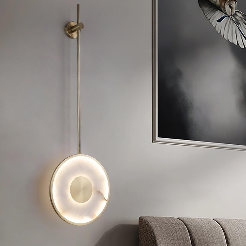 Nivirina Minimalist Alabaster Pendant Light