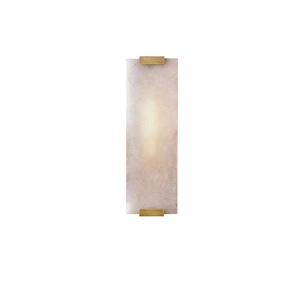 Velen Wall Lamp Alabaster Panel Glow