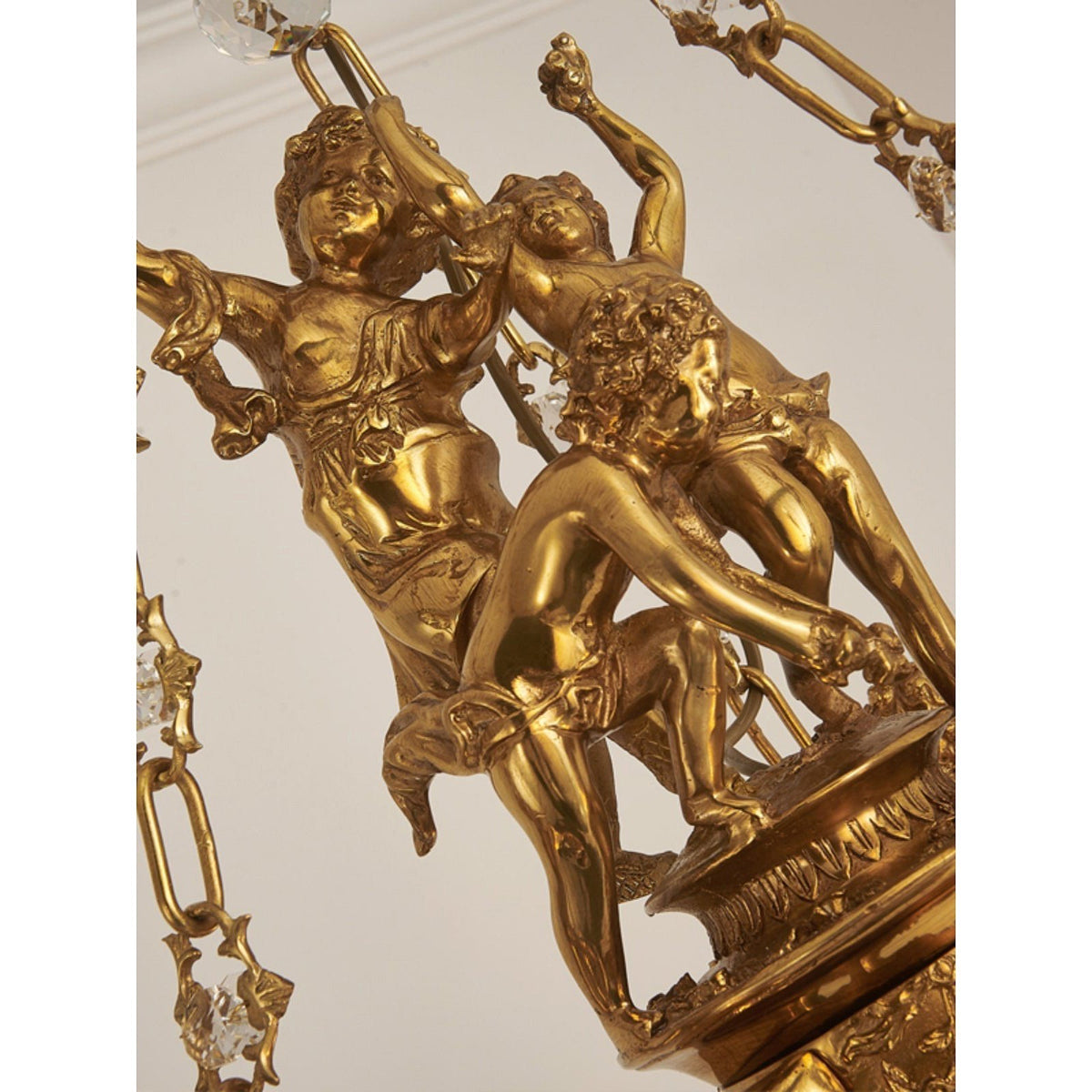 Solelora Ruth Brass Chandelier