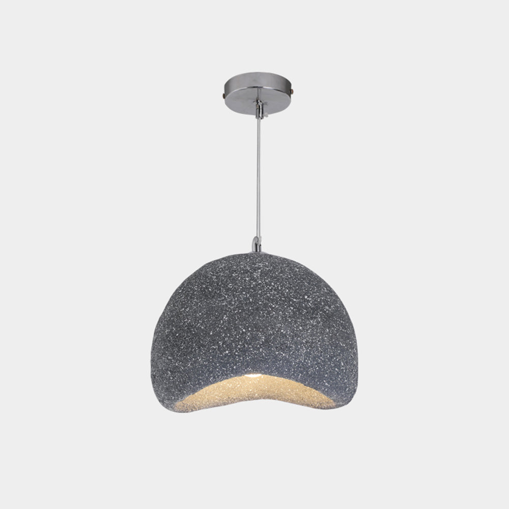 Mugepod Wabi Sabi Bread Shape Resin Pendant Light, 2 Color