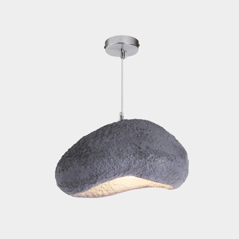 Loribol Wabi Sabi Bread Shape Resin Pendant Light, 2 Color