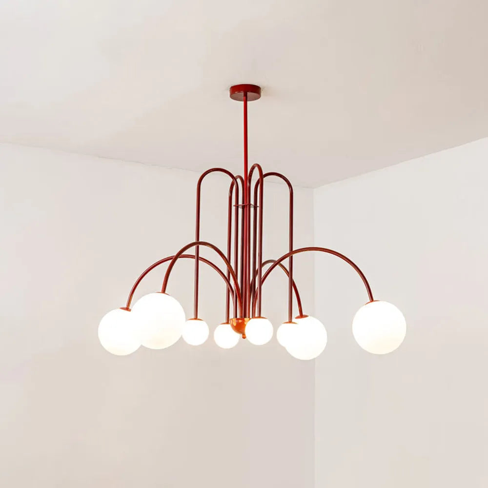 Arvyn Pendant Light Double Layer Glass Bubble-Relic Pieces