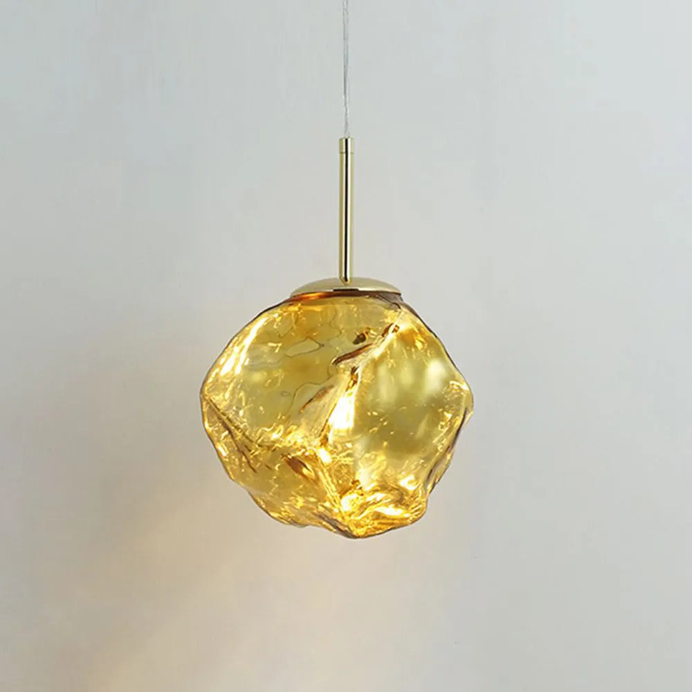 Kovire Glass Pendant Light, 4 Colour-Relic Pieces