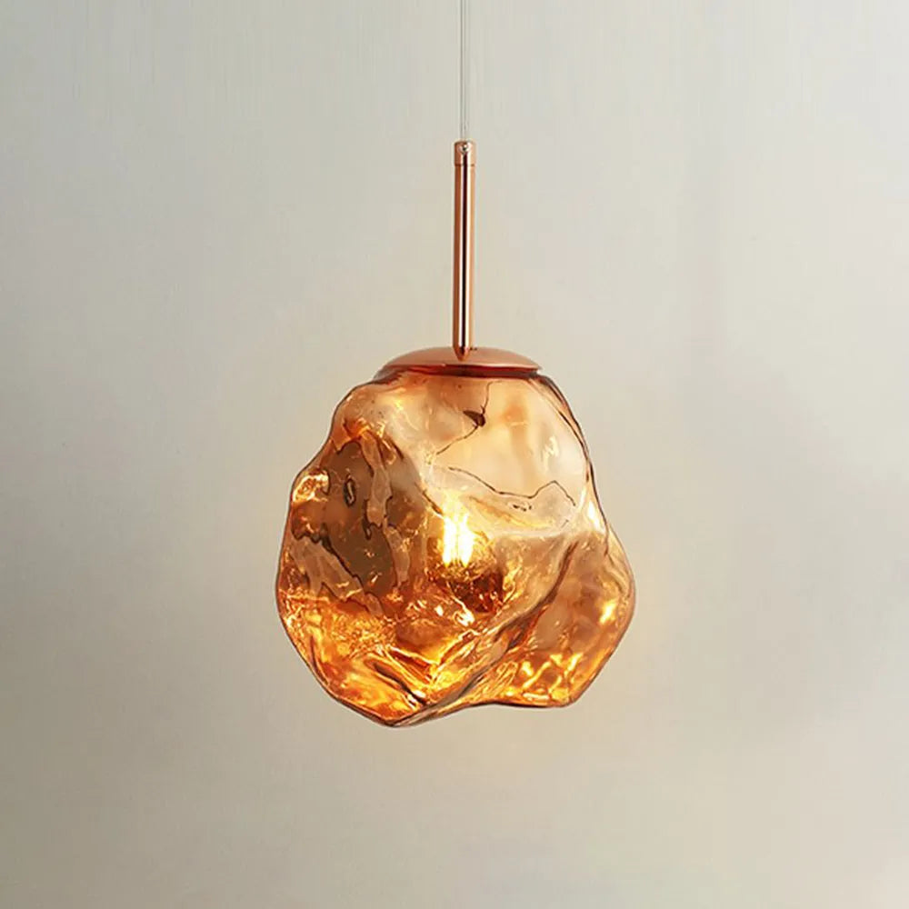 Kovire Glass Pendant Light, 4 Colour-Relic Pieces