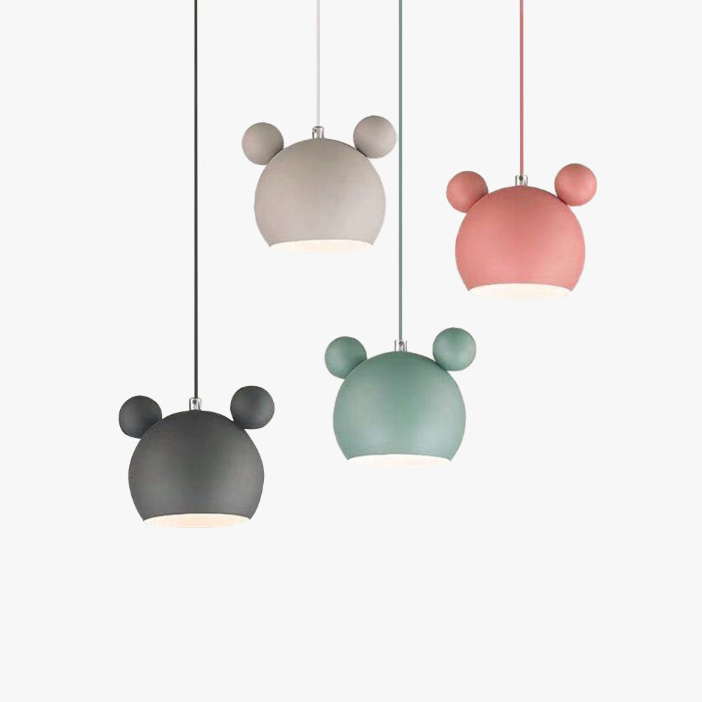 Jakerur Mouse Head Pendant Light, 5 Colour