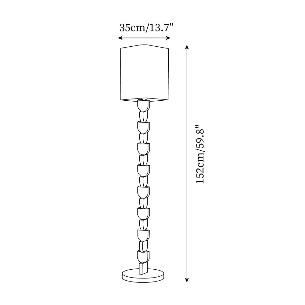 Rinoreria Wood Floor Lamp