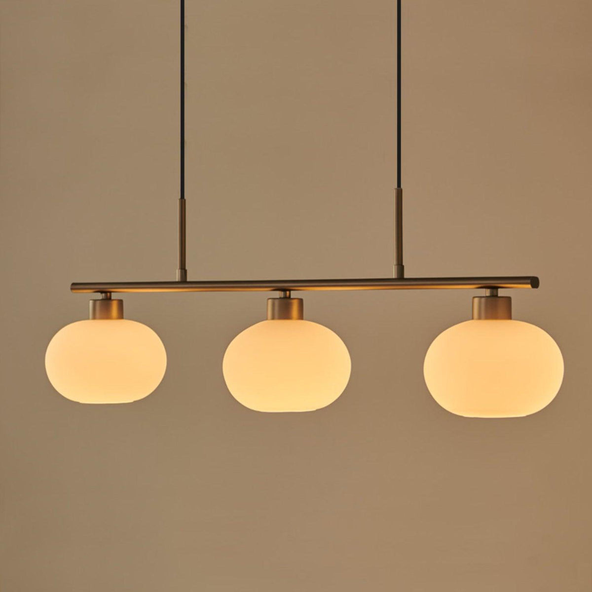 Girisud Cream Cluster Pendant Light 3 Heads