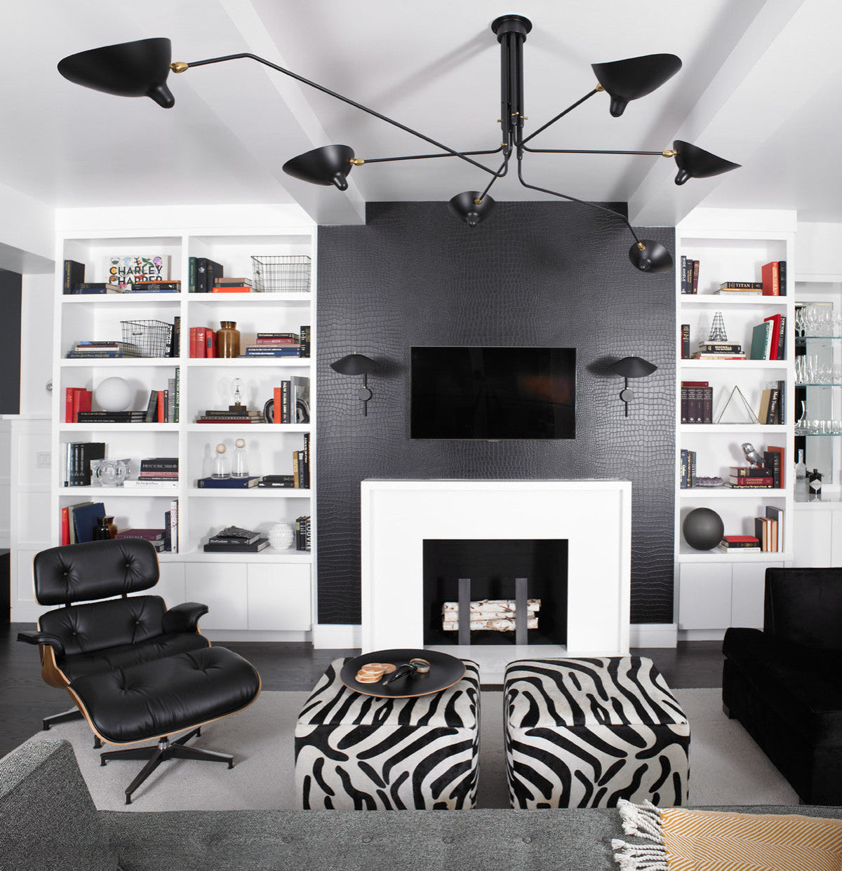 Ganesor Industry Three Arm Ceiling Light