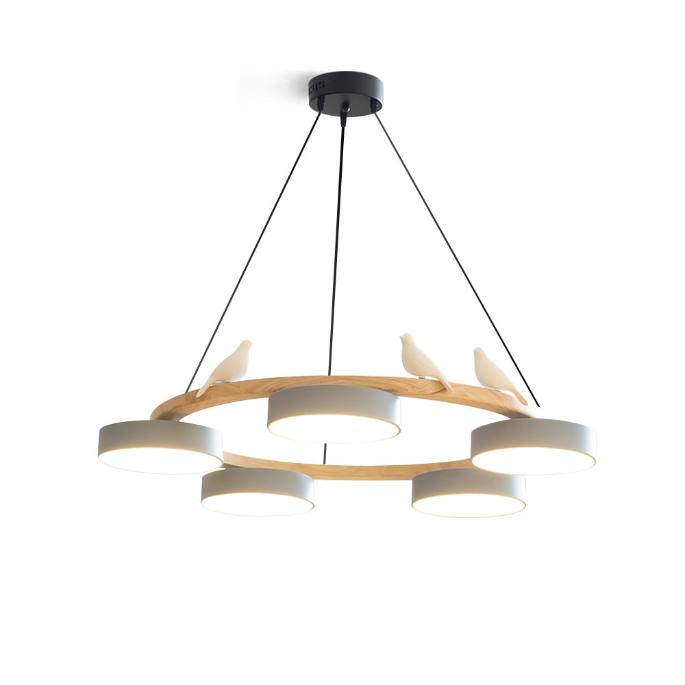 Tokagal Chandelier Bird Round