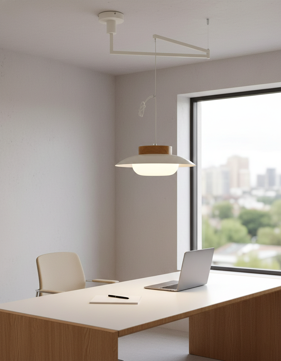Teriivise Swing Arm Pendant Lamp