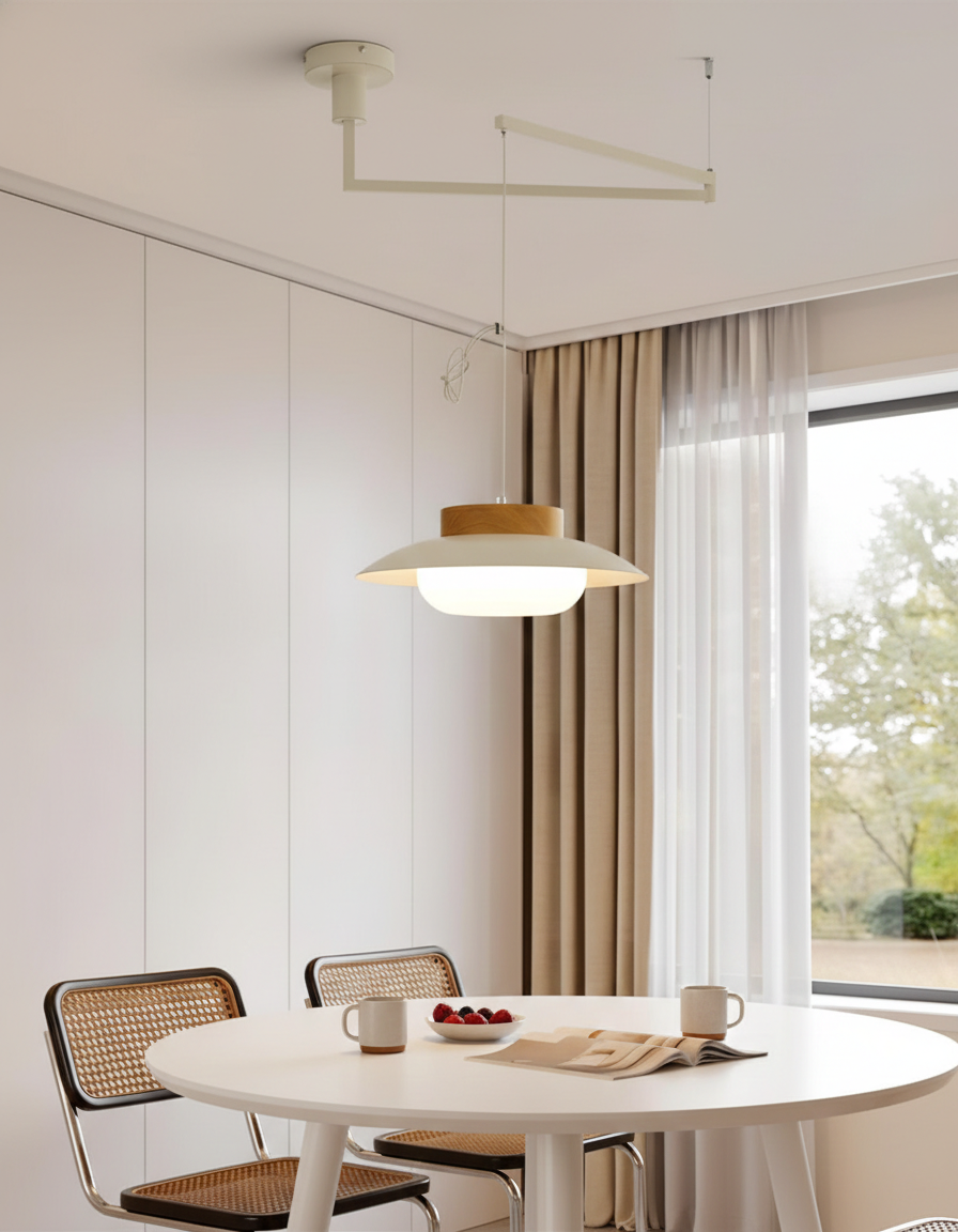 Teriivise Swing Arm Pendant Lamp