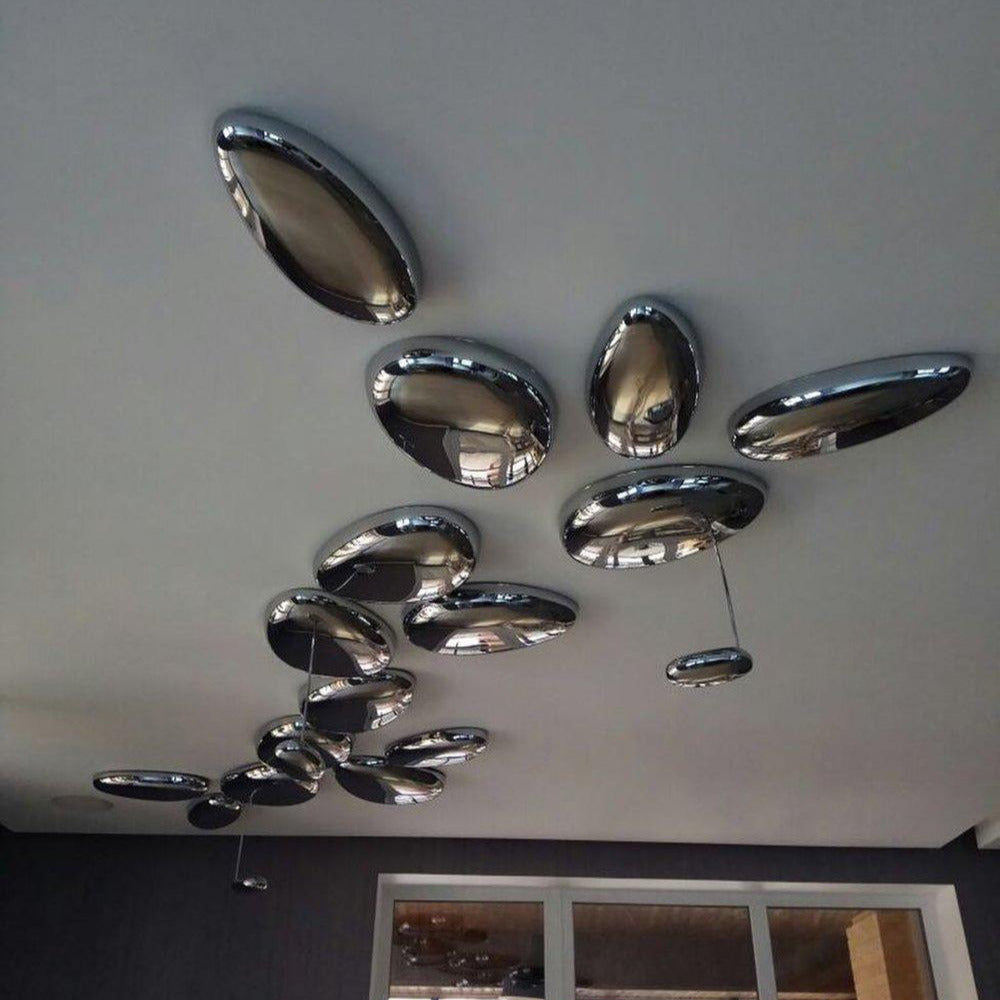 Radabes Contemporary Skydro Ceiling Light Smoke Gray