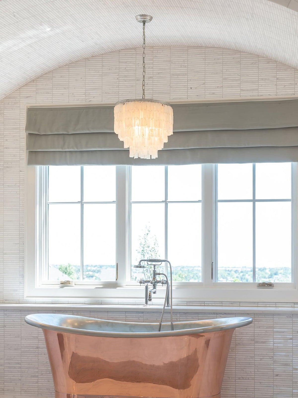 Coraise Luxury Shell Pendant Light