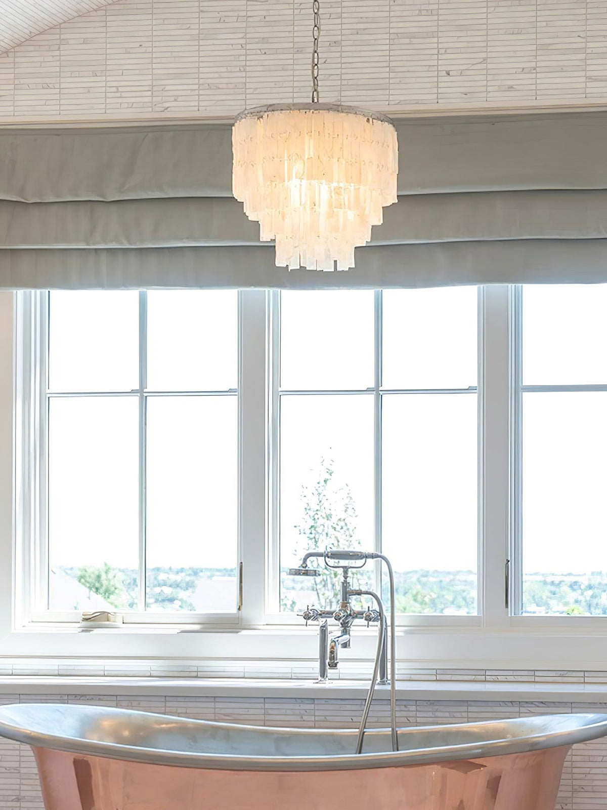 Coraise Luxury Shell Pendant Light