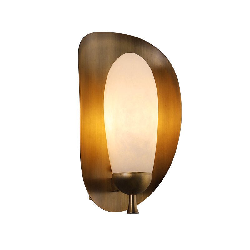 Albenelle Alabaster Halo Wall Light