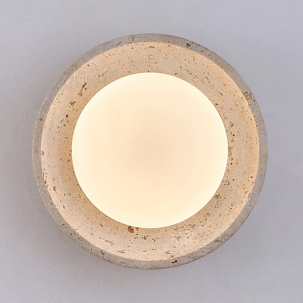 Sableth Travertine Ceiling Mount