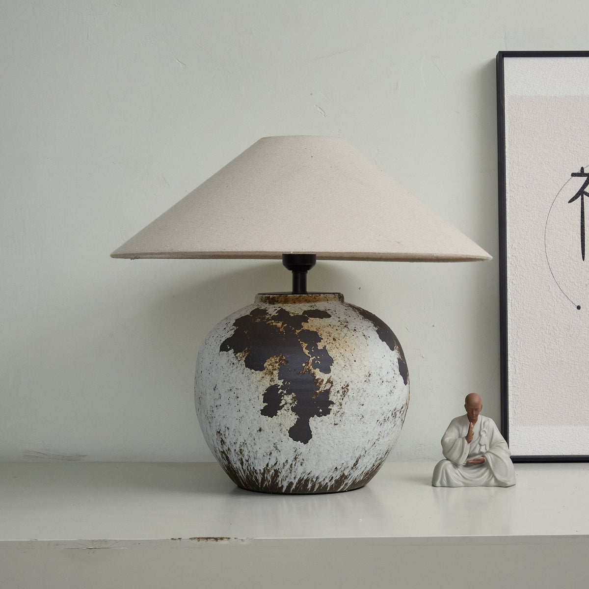 Elienora Ceramic Globe Table Lamp