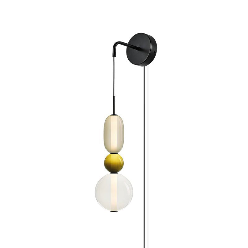 Vesperine Candied Glass Plug-in Wall Light
