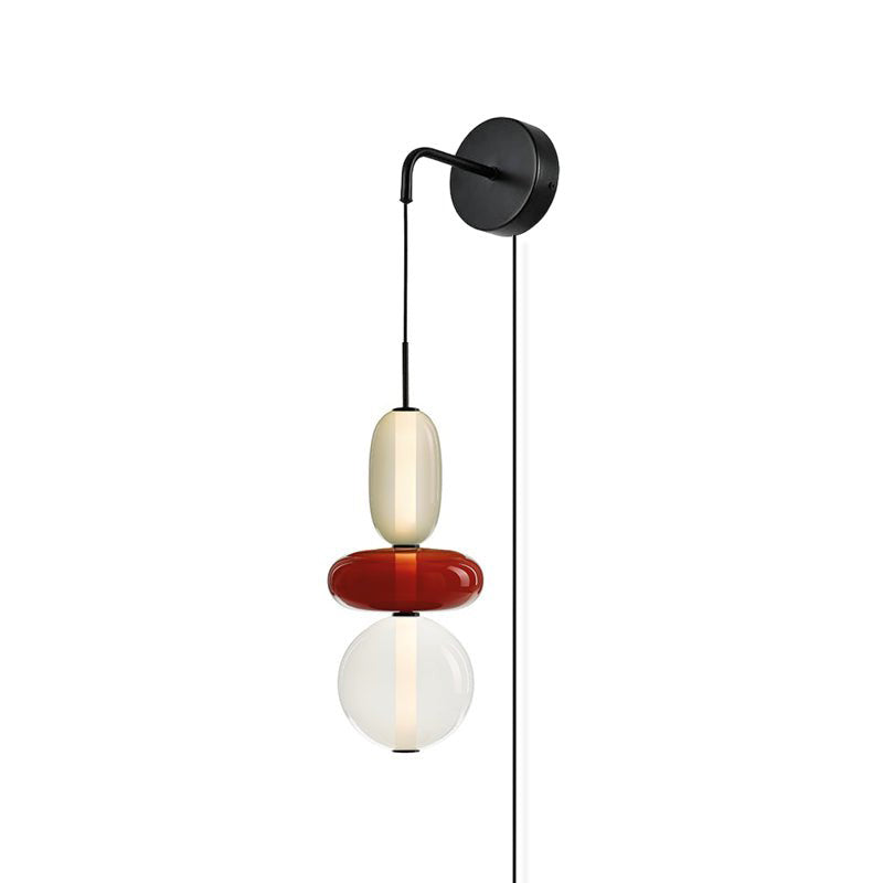 Vesperine Candied Glass Plug-in Wall Light