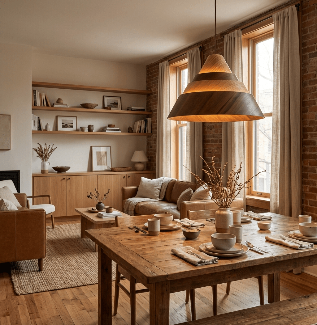 Rininielle Wood Pendant Lamp