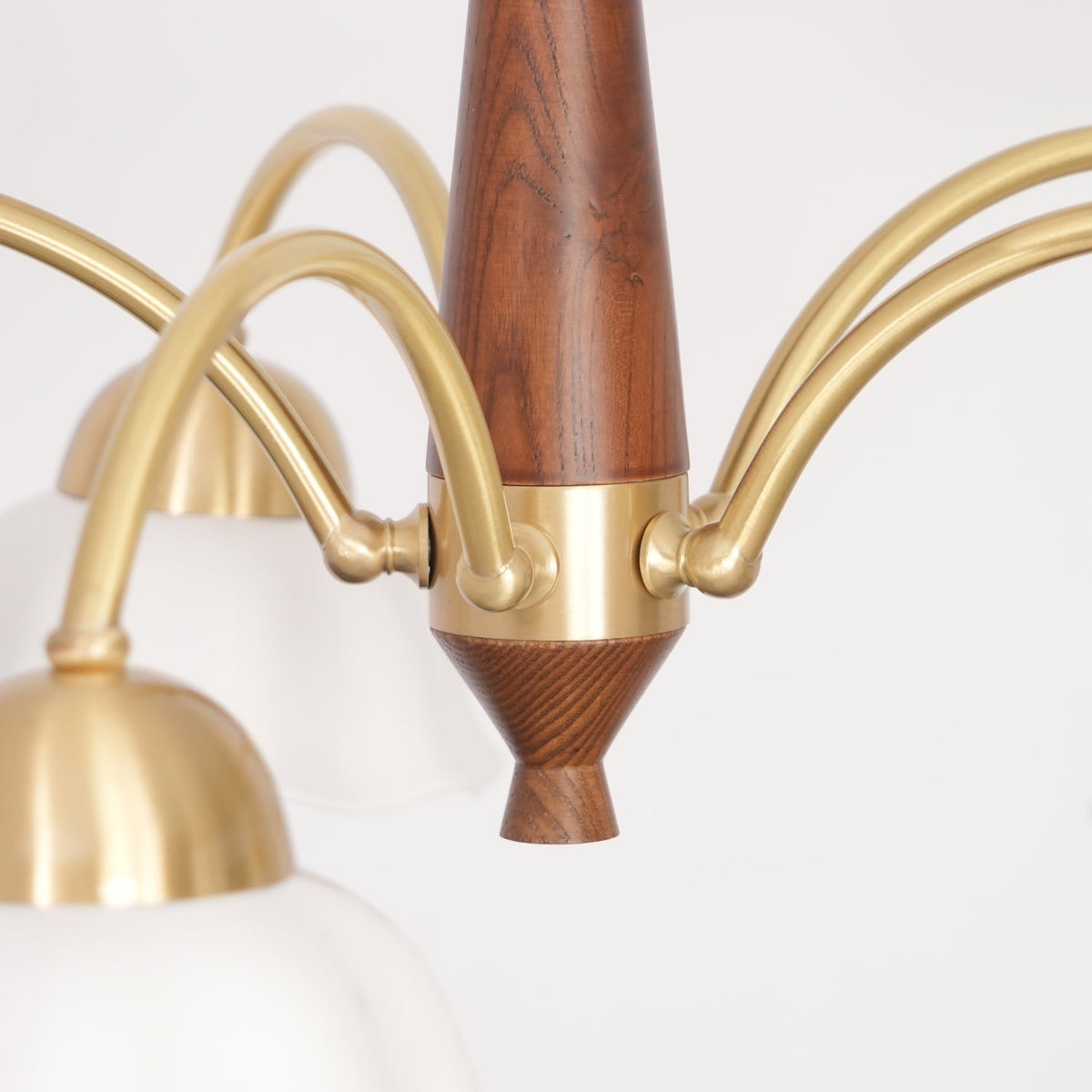 Pumikol Floral Chandeliers Wood Ceramic