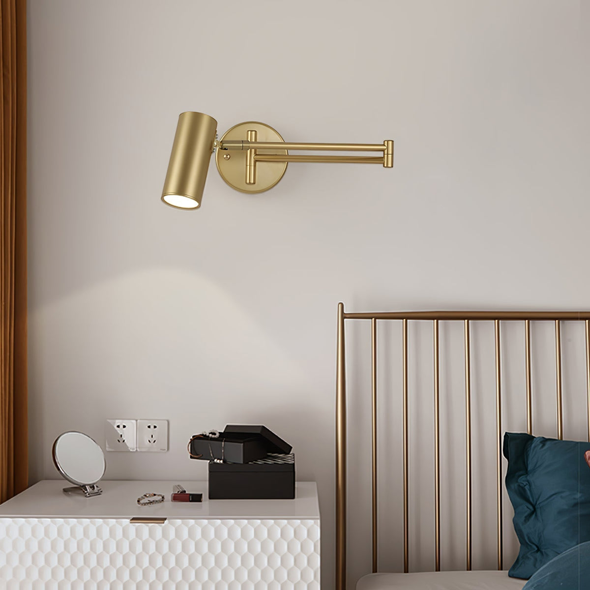 Padenis Adjustable Swing Arm Wall Lamp