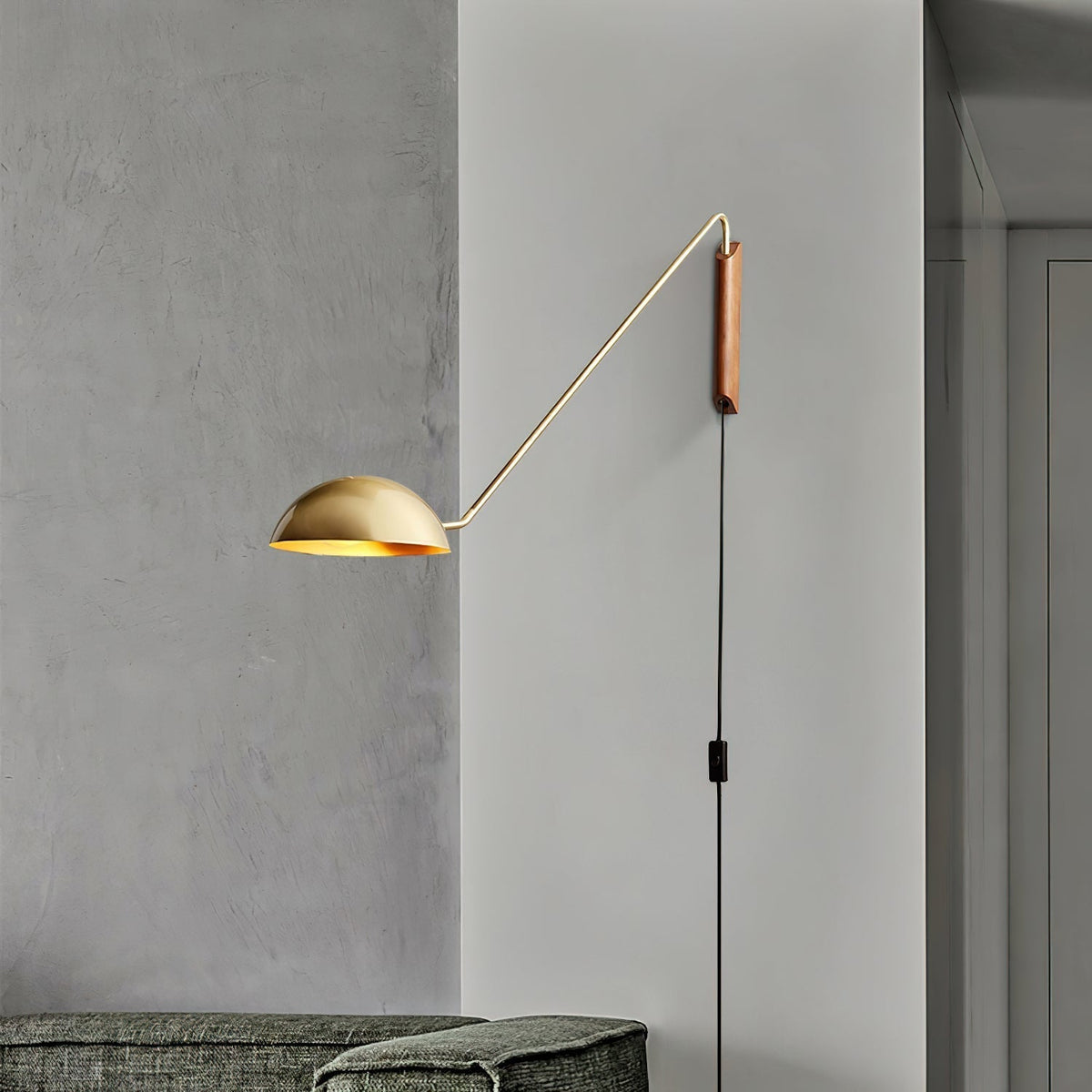 Lirixel Wood Wall Lamp