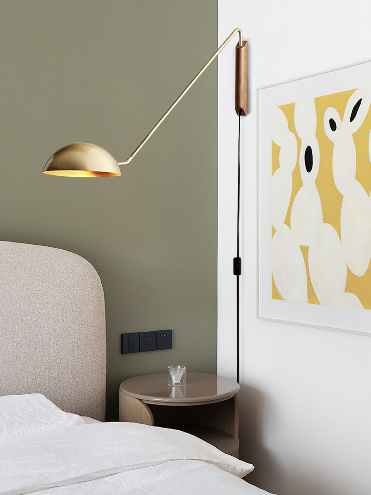 Lirixel Wood Wall Lamp