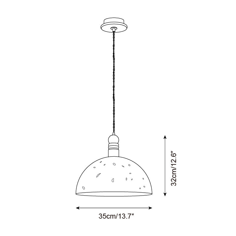 Lioroine Dome Pendant Lamp