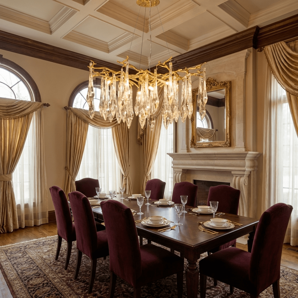Valerien Crystal Branch Chandelier
