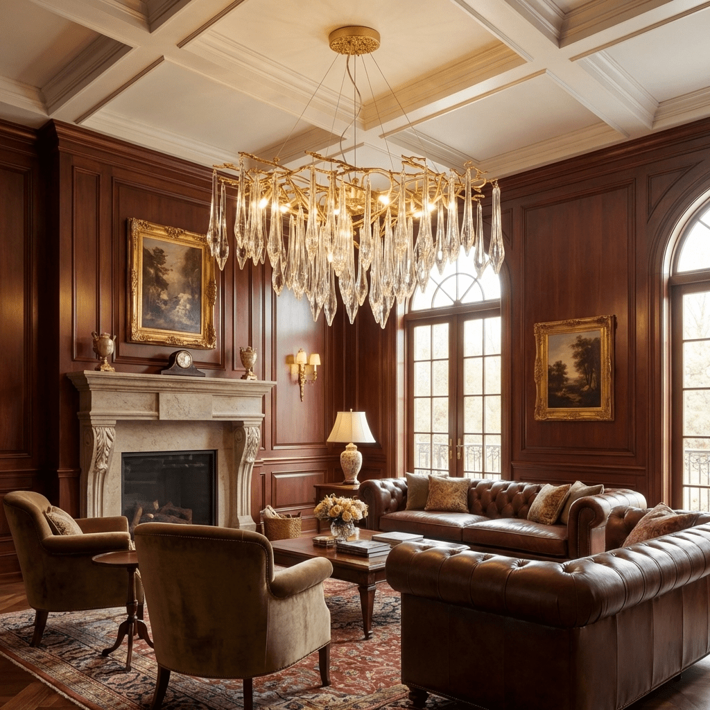 Valerien Crystal Branch Chandelier