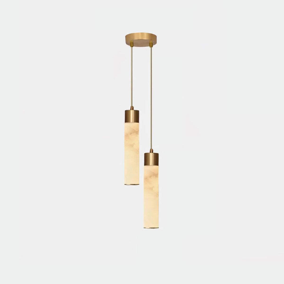 Jumavim White Alabaster Pendant Light