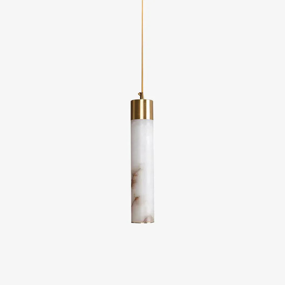 Jumavim White Alabaster Pendant Light