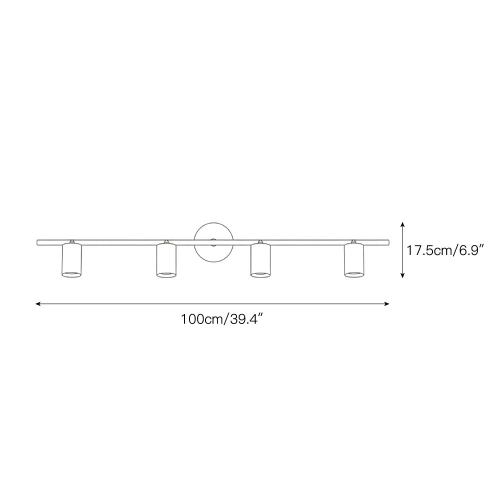 Mirelella Axis Wall/Ceiling Lamp