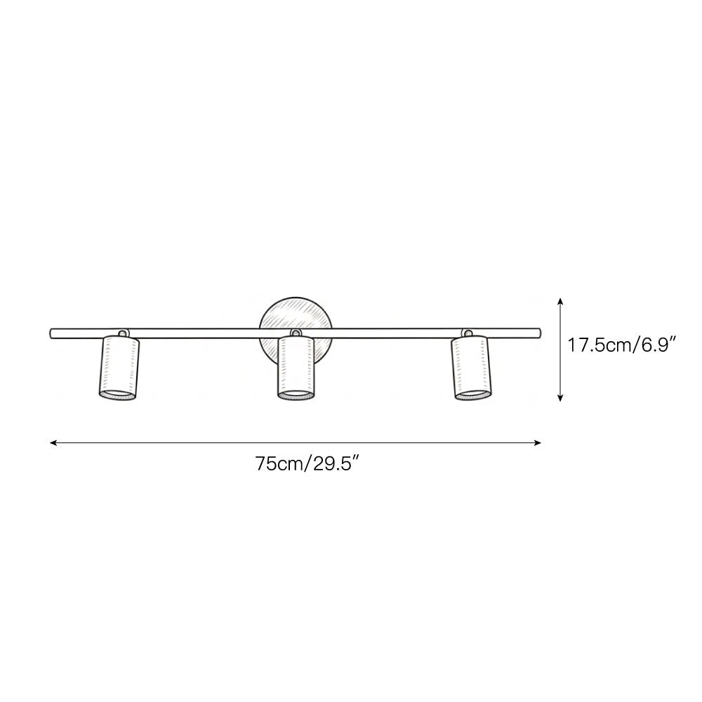 Mirelella Axis Wall/Ceiling Lamp
