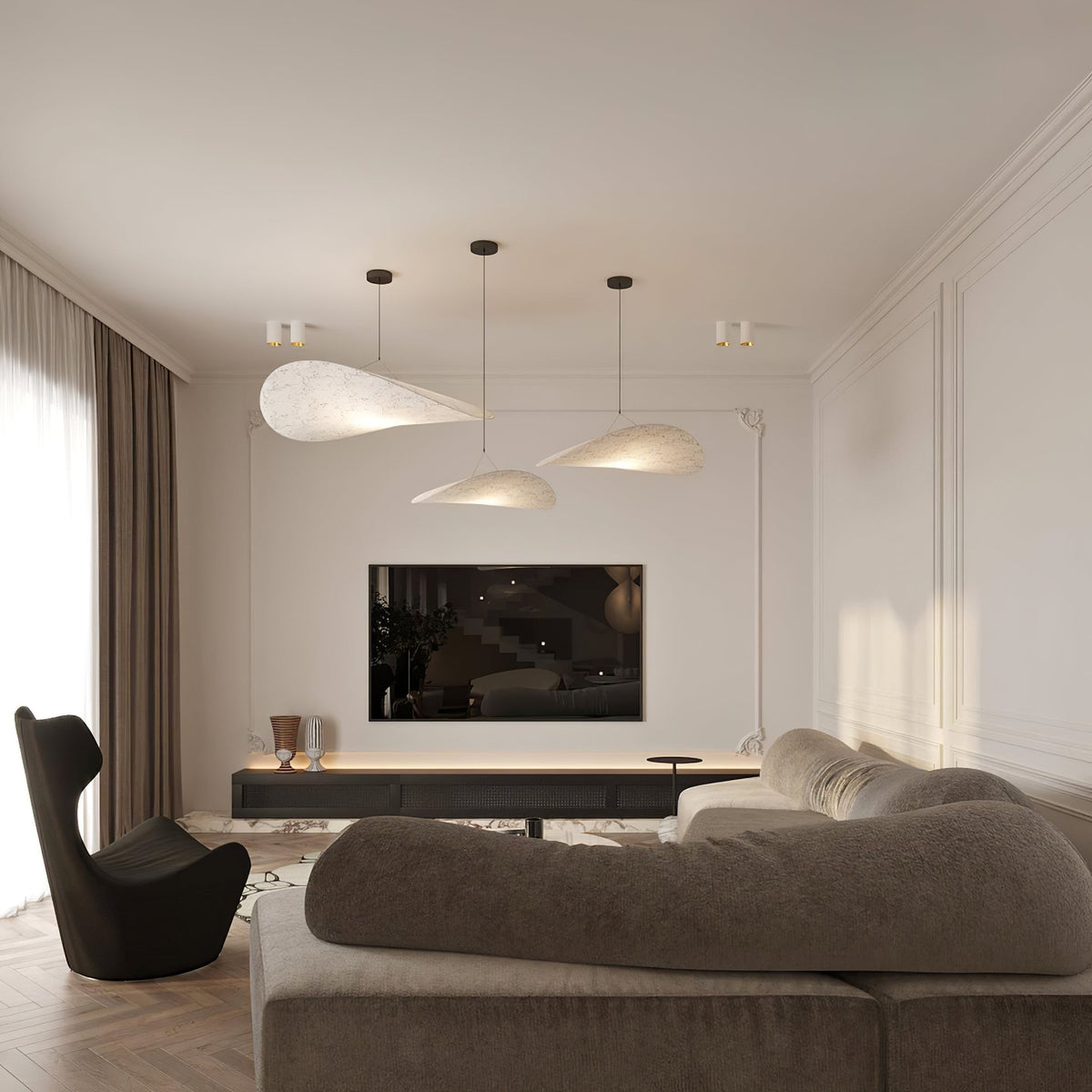 Norcrest Tyvek Pendant Light