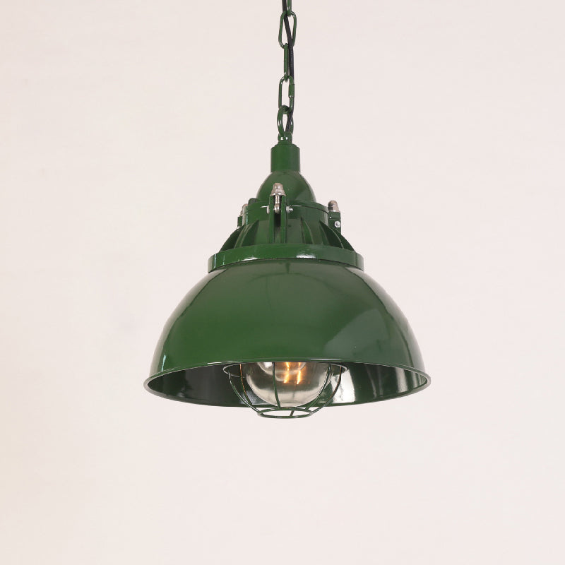 Vemiryra Vintage Industrial Green Pendant Light
